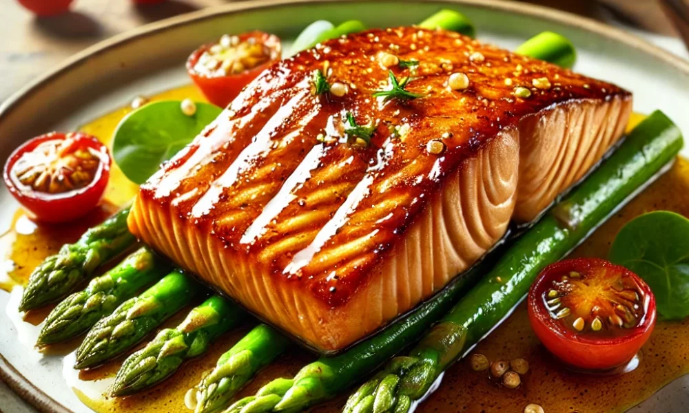 Resep Salmon Panggang dengan Salsa Nanas, Lezat, Sehat, dan Rendah Kalori