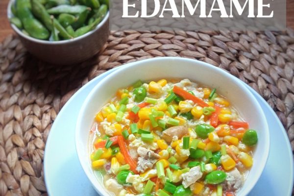 Sup Edamame Jahe, Menu Diet Hangat dan Bergizi